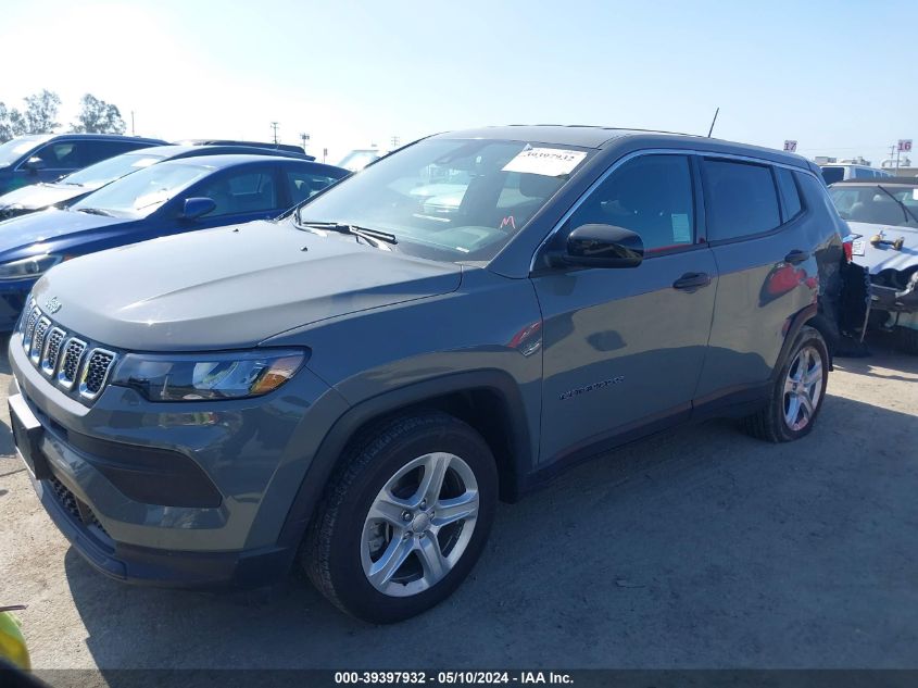 2023 Jeep Compass Sport 4X4 VIN: 3C4NJDAN4PT525824 Lot: 39397932