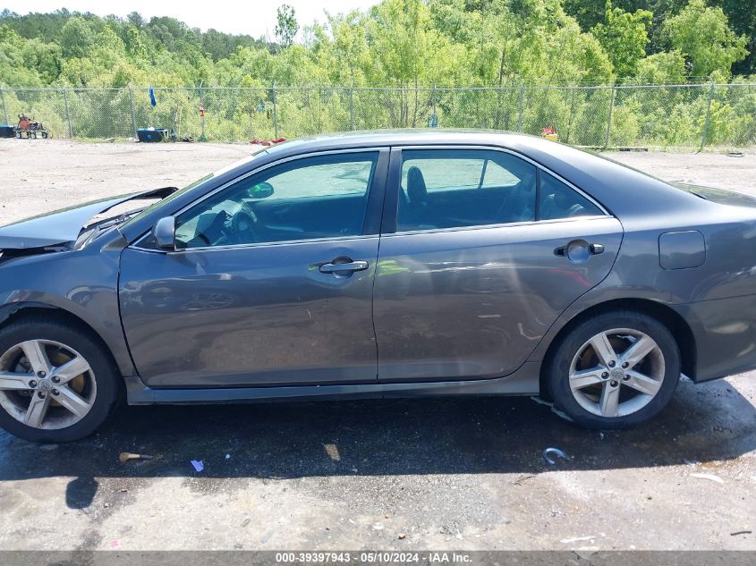 2012 Toyota Camry Se VIN: 4T1BF1FK9CU115825 Lot: 39397943