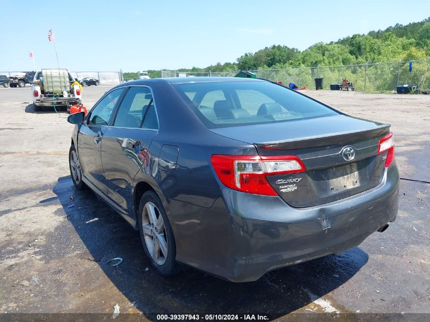 2012 Toyota Camry Se VIN: 4T1BF1FK9CU115825 Lot: 39397943