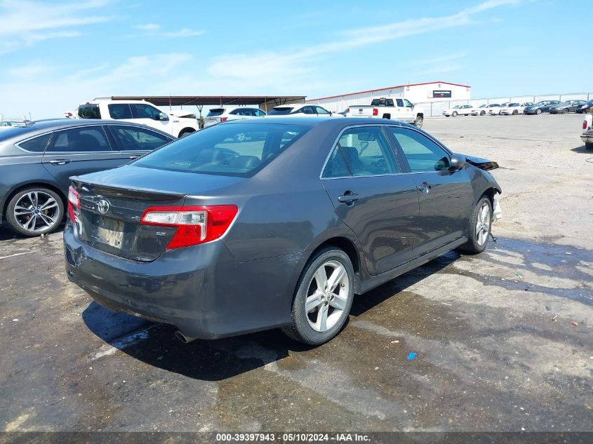 2012 Toyota Camry Se VIN: 4T1BF1FK9CU115825 Lot: 39397943