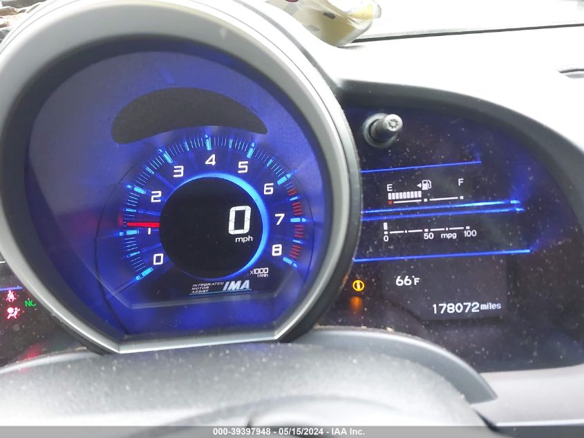 2011 Honda Cr-Z Ex VIN: JHMZF1D60BS003481 Lot: 39397948