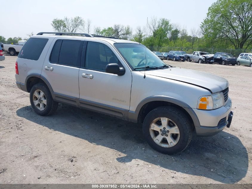 2002 Ford Explorer Xlt VIN: 1FMZU73W52UD49621 Lot: 39397952