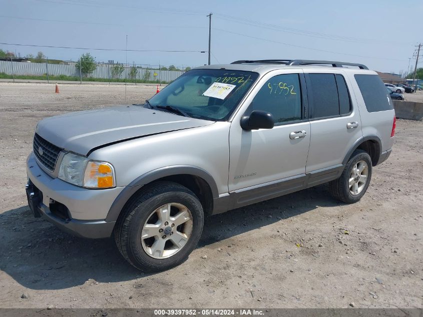 2002 Ford Explorer Xlt VIN: 1FMZU73W52UD49621 Lot: 39397952