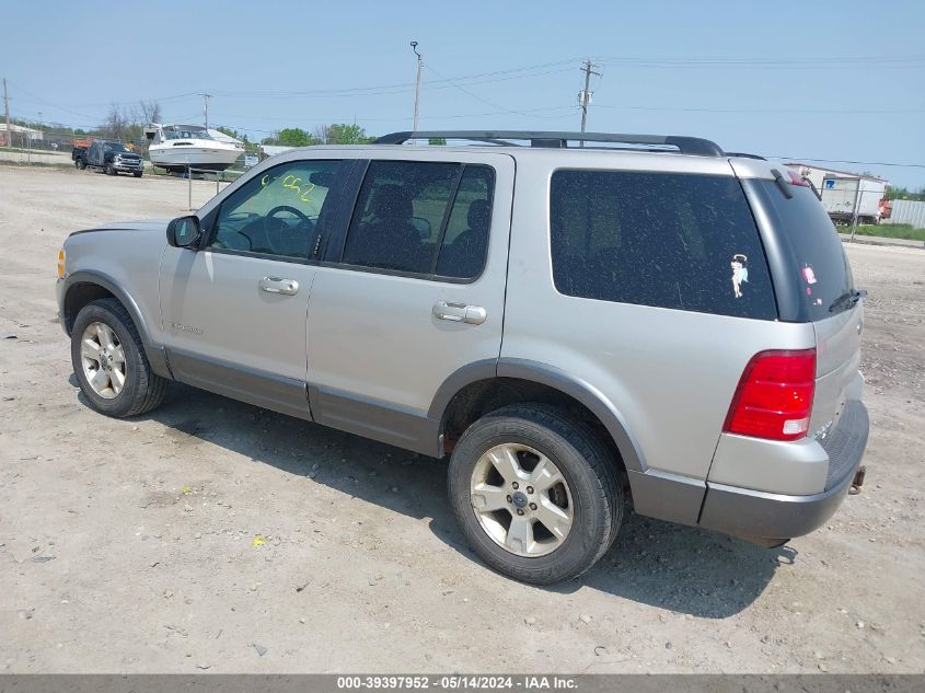 2002 Ford Explorer Xlt VIN: 1FMZU73W52UD49621 Lot: 39397952