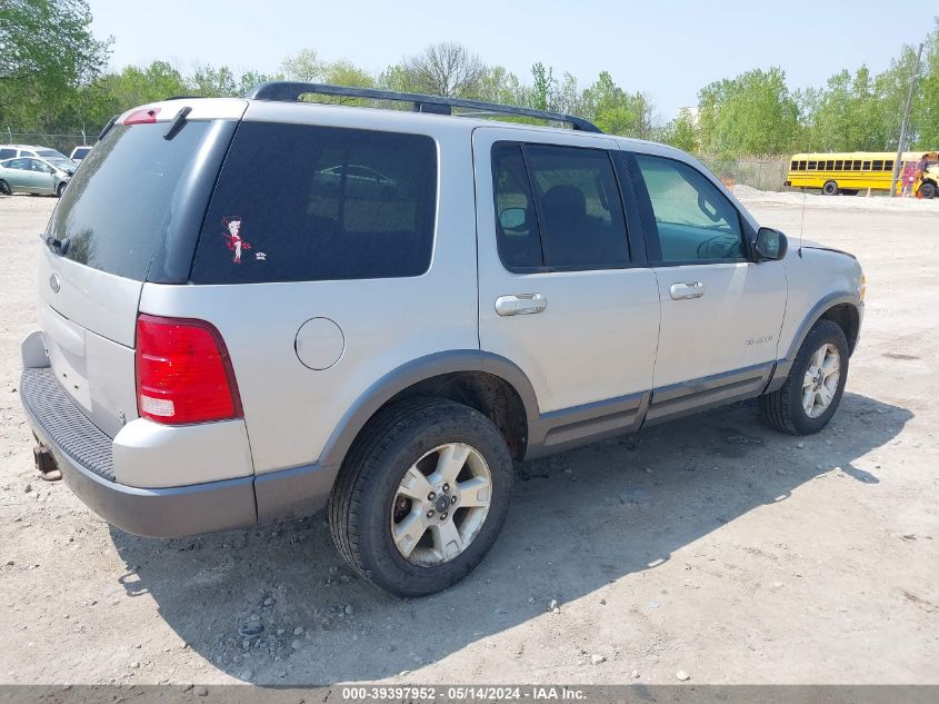 2002 Ford Explorer Xlt VIN: 1FMZU73W52UD49621 Lot: 39397952