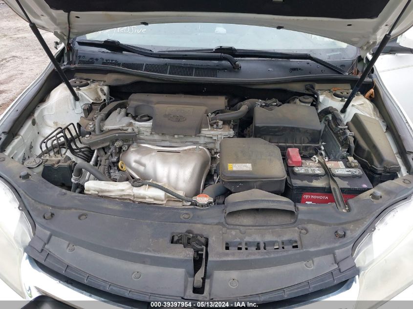 2016 Toyota Camry Le VIN: 4T4BF1FK7GR537586 Lot: 39397954