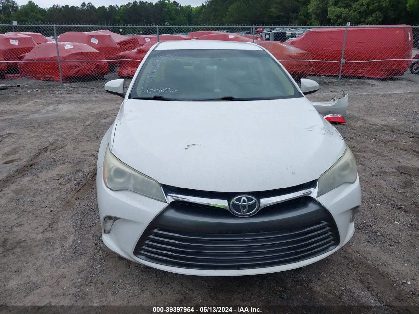 2016 Toyota Camry Le VIN: 4T4BF1FK7GR537586 Lot: 39397954