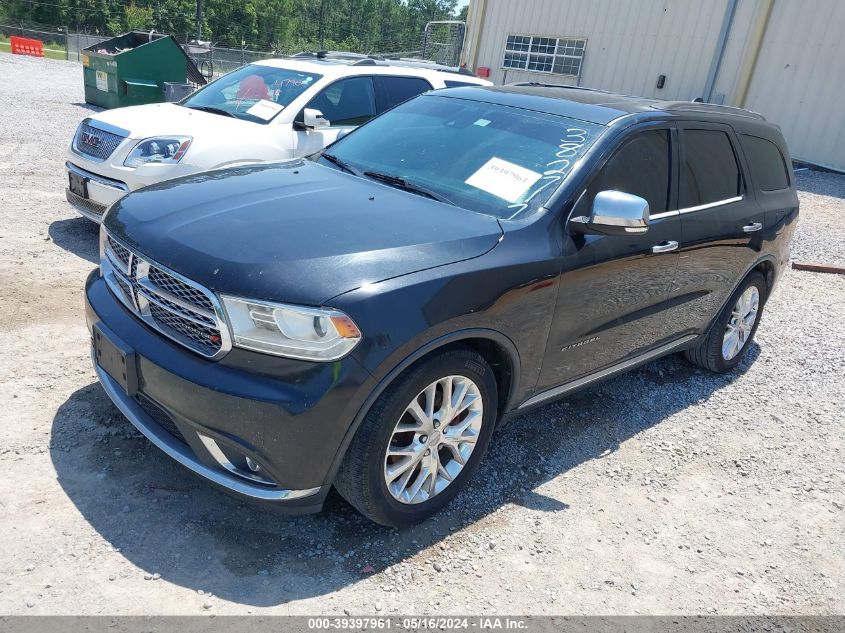 2014 Dodge Durango Citadel VIN: 1C4RDHEG4EC382717 Lot: 39397961