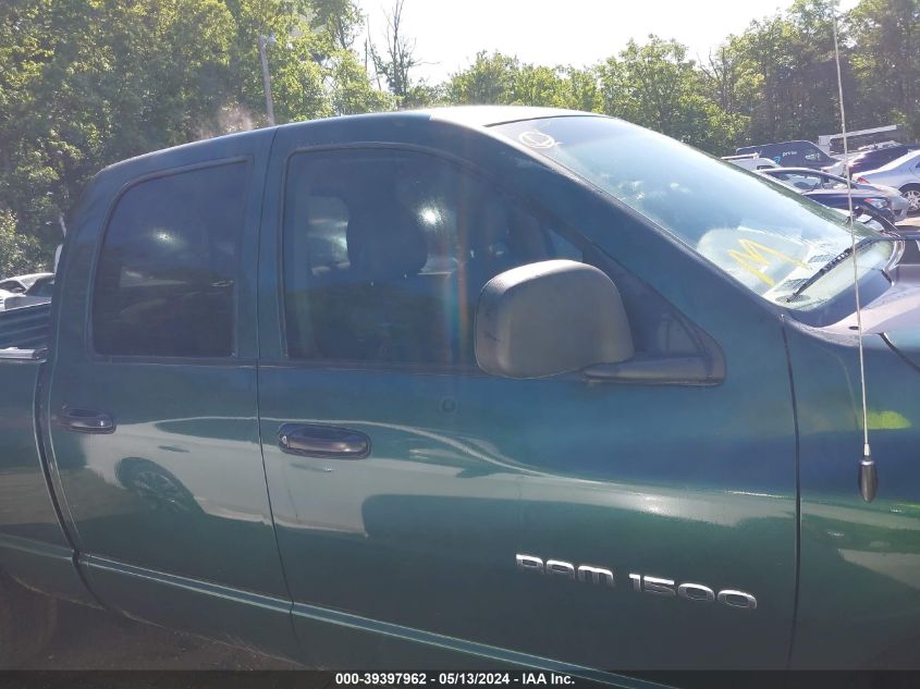 2002 Dodge Ram 1500 St VIN: 3D7HA18N92G163059 Lot: 39397962