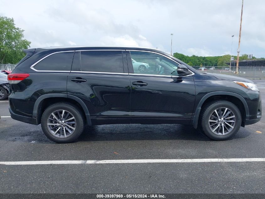 2017 Toyota Highlander Xle VIN: 5TDJZRFH3HS432134 Lot: 39397969