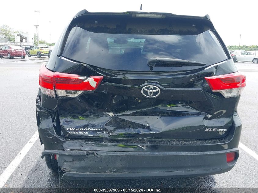 2017 Toyota Highlander Xle VIN: 5TDJZRFH3HS432134 Lot: 39397969