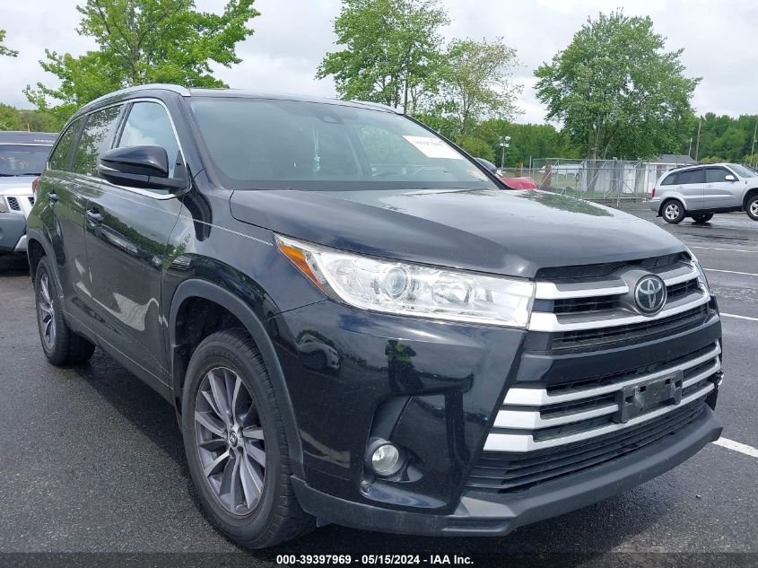 2017 Toyota Highlander Xle VIN: 5TDJZRFH3HS432134 Lot: 39397969