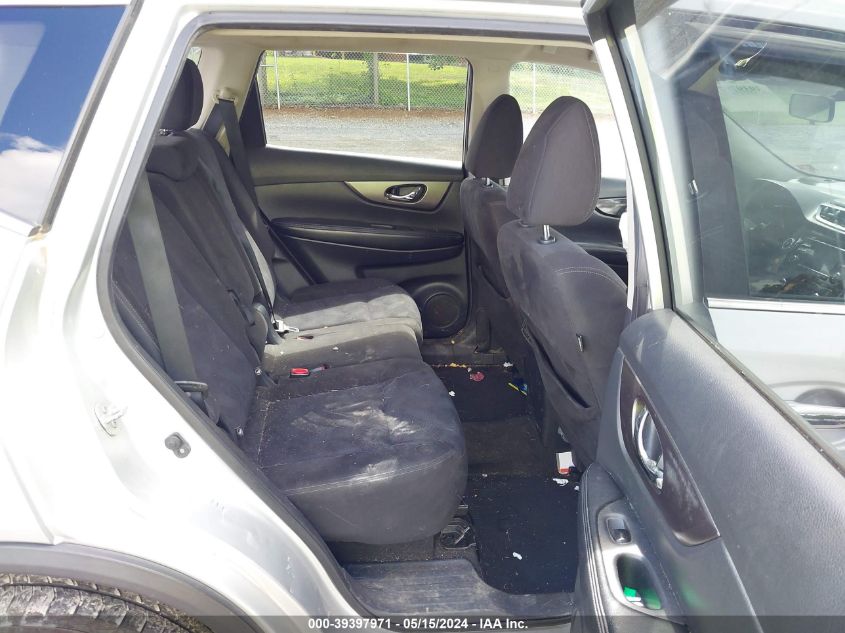 2015 Nissan Rogue Sv VIN: KNMAT2MV4FP569348 Lot: 39397971