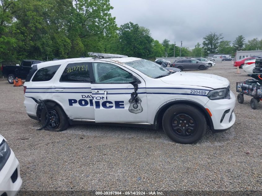 2022 Dodge Durango Pursuit Awd VIN: 1C4SDJFT5NC200334 Lot: 39397984