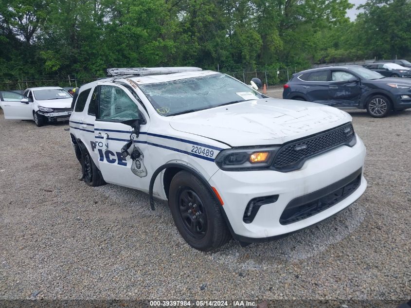 2022 Dodge Durango Pursuit Awd VIN: 1C4SDJFT5NC200334 Lot: 39397984