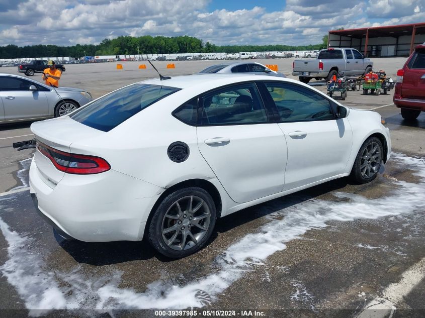 2013 Dodge Dart Sxt VIN: 1C3CDFBA5DD303417 Lot: 39397985