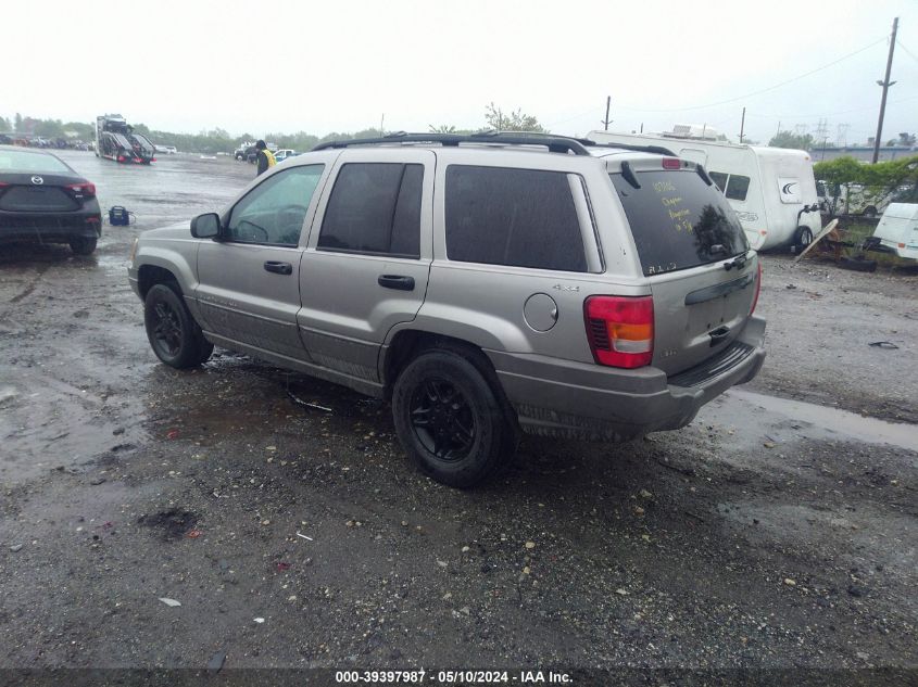 2000 Jeep Grand Cherokee Laredo VIN: 1J4GW48S2YC368338 Lot: 39397987