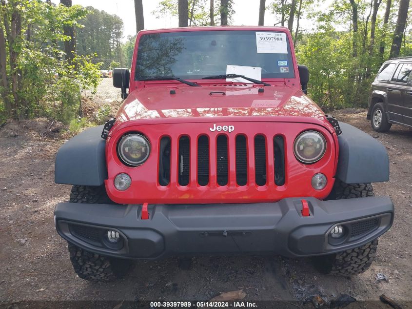 2014 Jeep Wrangler Unlimited Rubicon VIN: 1C4BJWFG9EL1019 Lot: 39397989