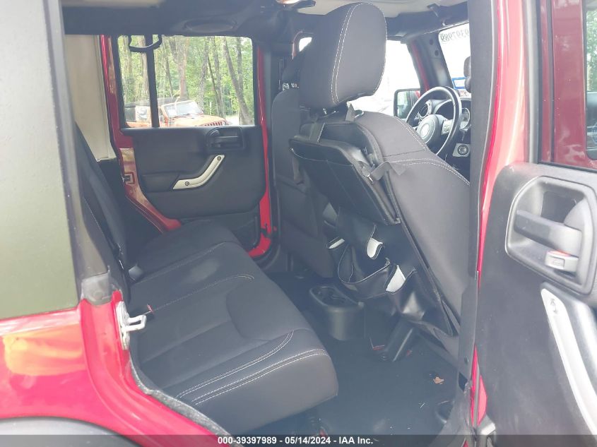 2014 Jeep Wrangler Unlimited Rubicon VIN: 1C4BJWFG9EL1019 Lot: 39397989