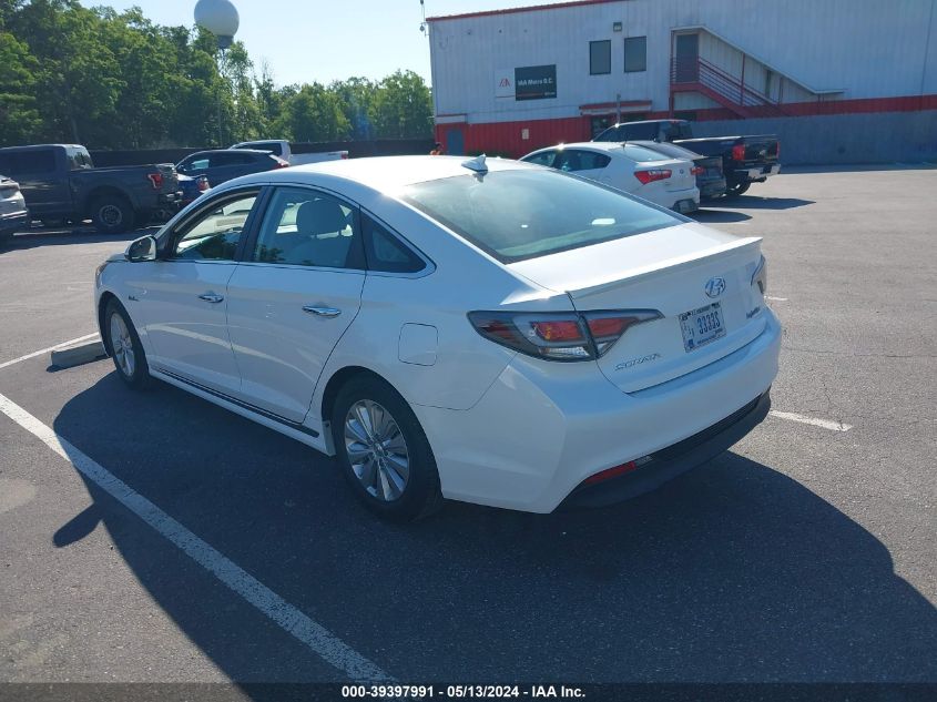 2016 Hyundai Sonata Hybrid/Se VIN: KMHE24L19GA037236 Lot: 39397991