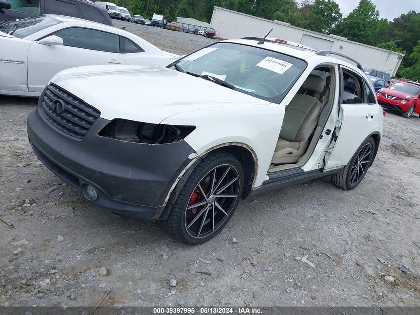 2004 Infiniti Fx35 VIN: JNRAS08U44X111900 Lot: 39397995