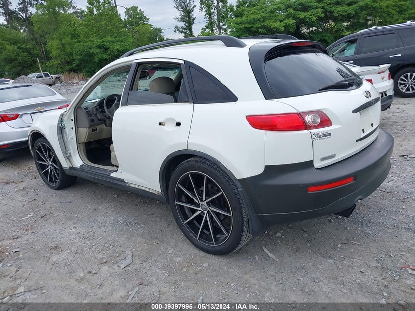 2004 Infiniti Fx35 VIN: JNRAS08U44X111900 Lot: 39397995