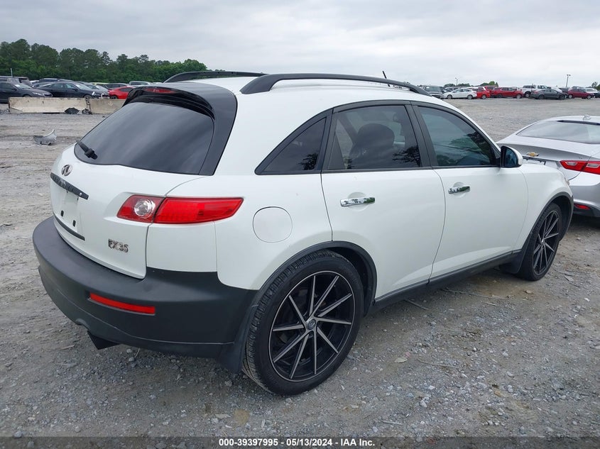 2004 Infiniti Fx35 VIN: JNRAS08U44X111900 Lot: 39397995