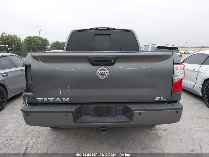 2017 Nissan Titan Sl VIN: 1N6AA1E64HN518225 Lot: 39397997