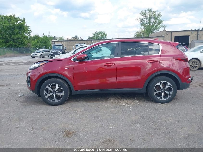 2021 Kia Sportage Lx VIN: KNDPMCAC8M7921960 Lot: 39398000