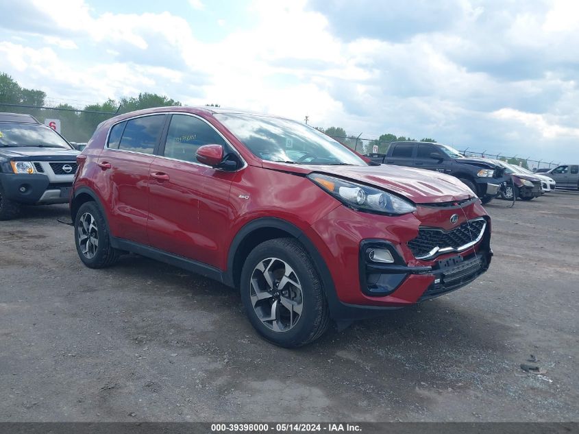 2021 Kia Sportage Lx VIN: KNDPMCAC8M7921960 Lot: 39398000