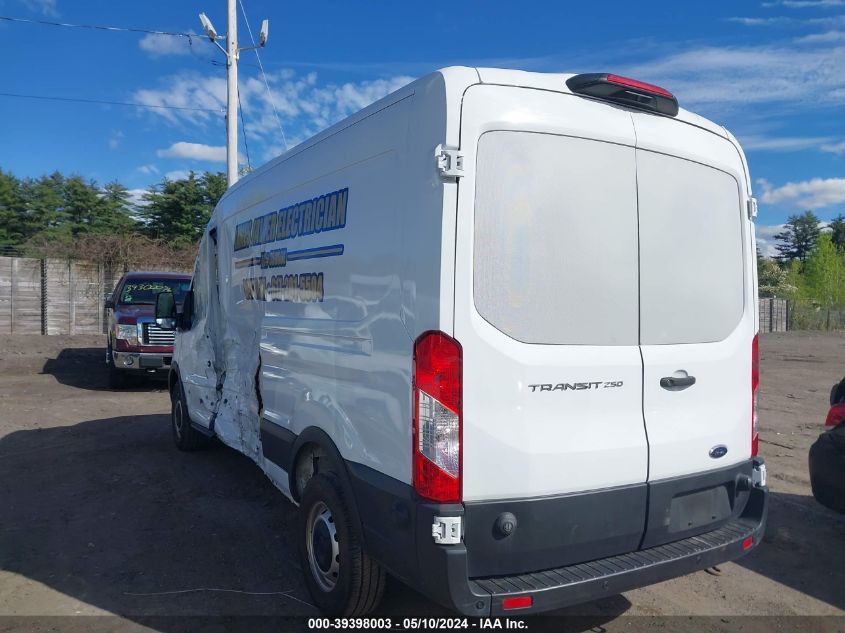 2020 Ford Transit-250 VIN: 1FTBR1C87LKB00000 Lot: 39398003