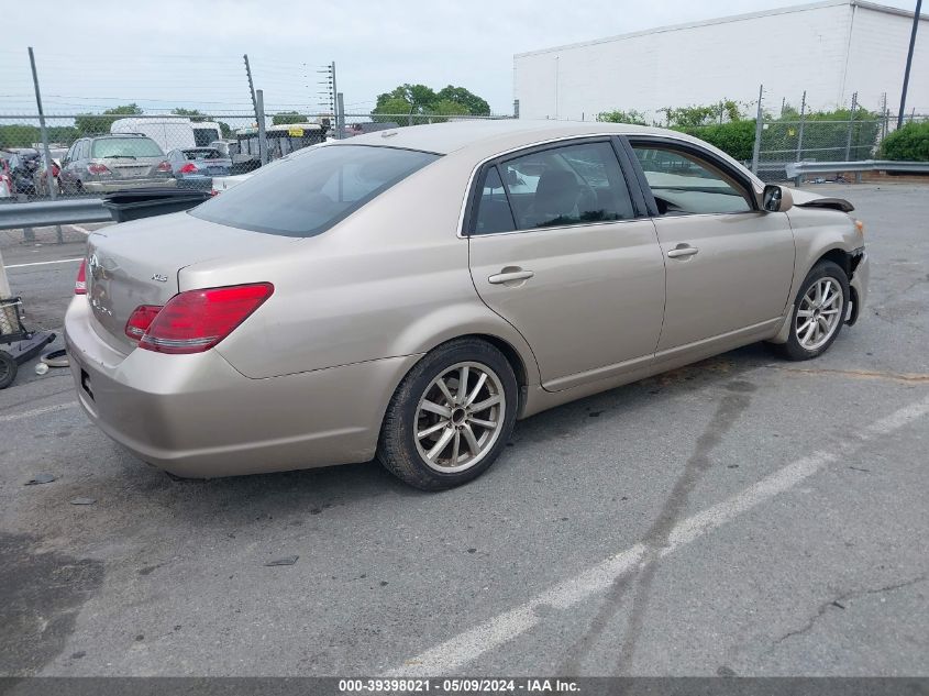 2009 Toyota Avalon Xls VIN: 4T1BK36B09U337296 Lot: 39398021