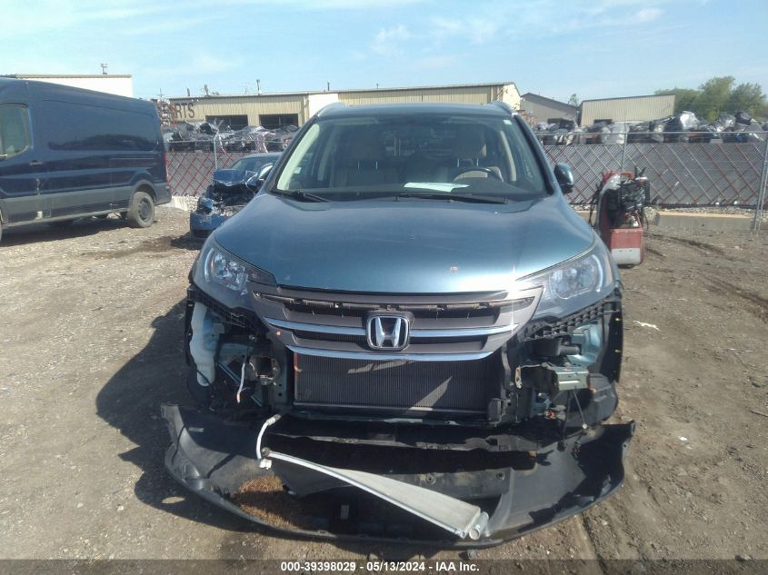 2014 Honda Cr-V Ex-L VIN: 2HKRM4H78EH639824 Lot: 39398029