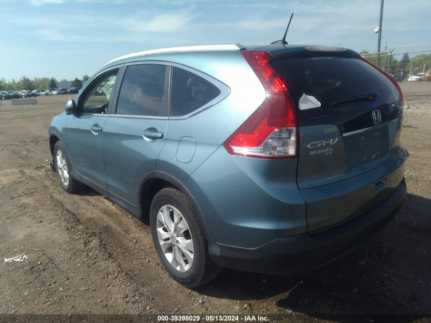 2014 Honda Cr-V Ex-L VIN: 2HKRM4H78EH639824 Lot: 39398029