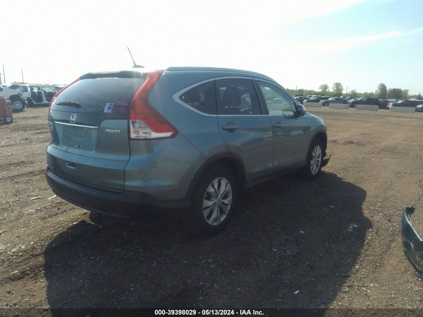 2014 Honda Cr-V Ex-L VIN: 2HKRM4H78EH639824 Lot: 39398029