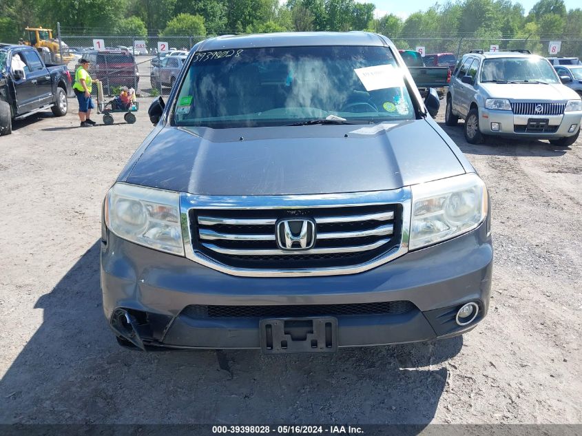 2012 Honda Pilot Ex VIN: 5FNYF4H44CB086547 Lot: 39398028