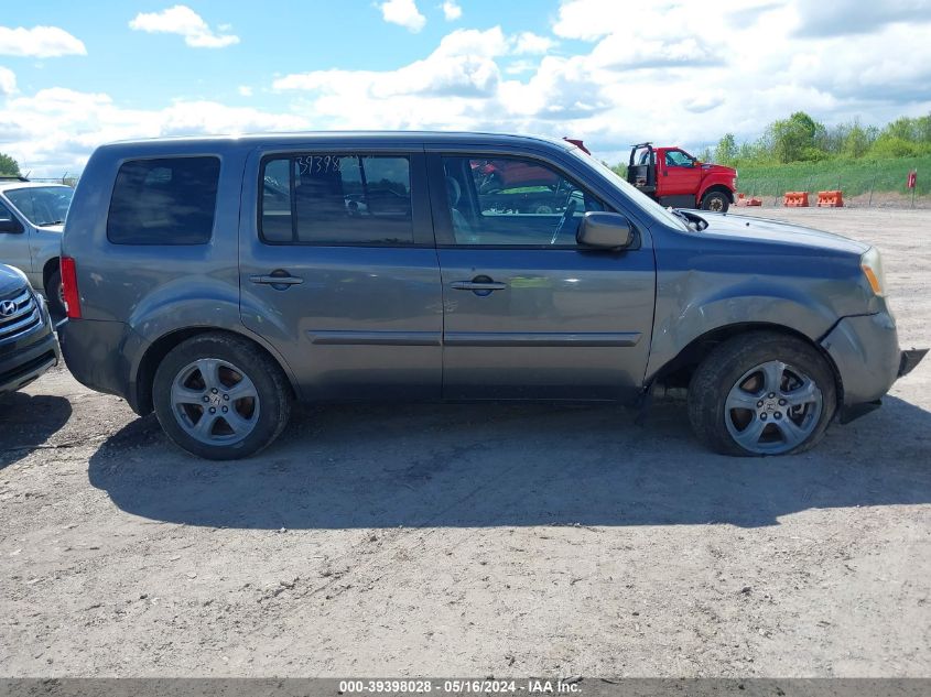 2012 Honda Pilot Ex VIN: 5FNYF4H44CB086547 Lot: 39398028