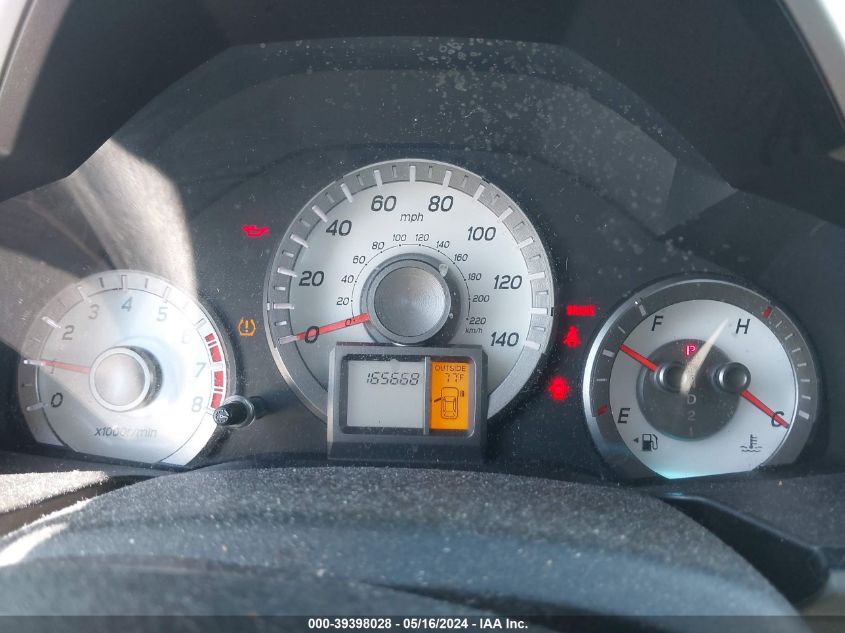 2012 Honda Pilot Ex VIN: 5FNYF4H44CB086547 Lot: 39398028