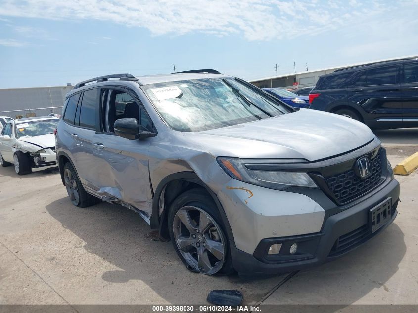 2021 Honda Passport 2Wd Touring VIN: 5FNYF7H94MB002595 Lot: 39398030