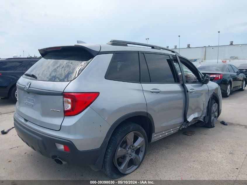 2021 Honda Passport 2Wd Touring VIN: 5FNYF7H94MB002595 Lot: 39398030