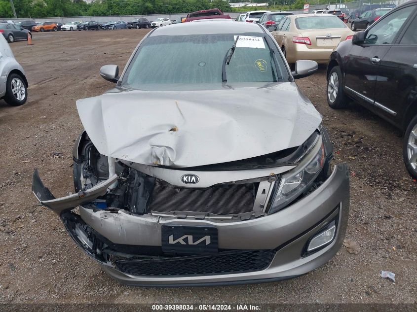 2015 Kia Optima Lx VIN: 5XXGM4A72FG417472 Lot: 39398034