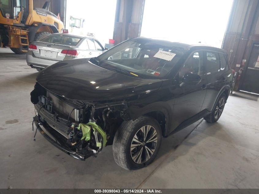 2021 Nissan Rogue Sv Intelligent Awd VIN: JN8AT3BBXMW217204 Lot: 39398043