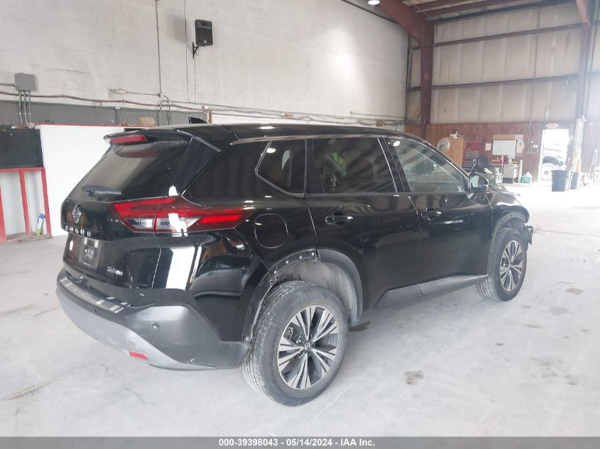 2021 Nissan Rogue Sv Intelligent Awd VIN: JN8AT3BBXMW217204 Lot: 39398043