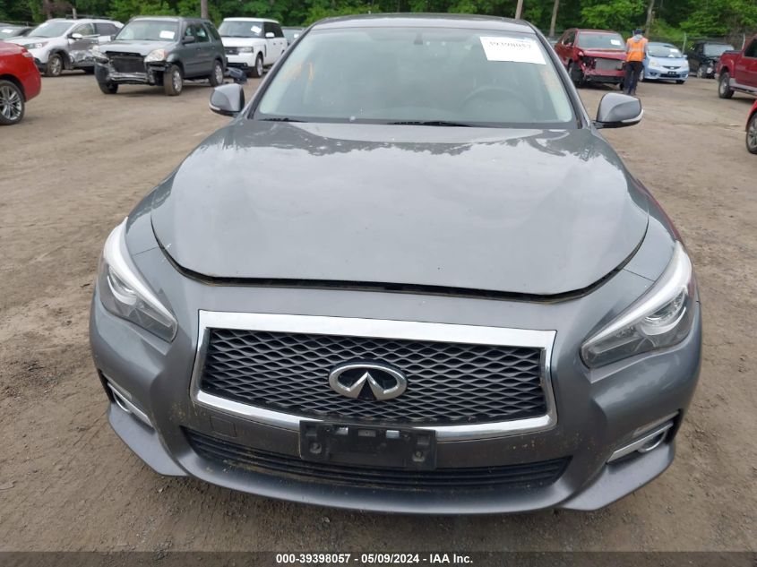 2016 Infiniti Q50 3.0T Premium VIN: JN1EV7AR0GM346357 Lot: 39398057