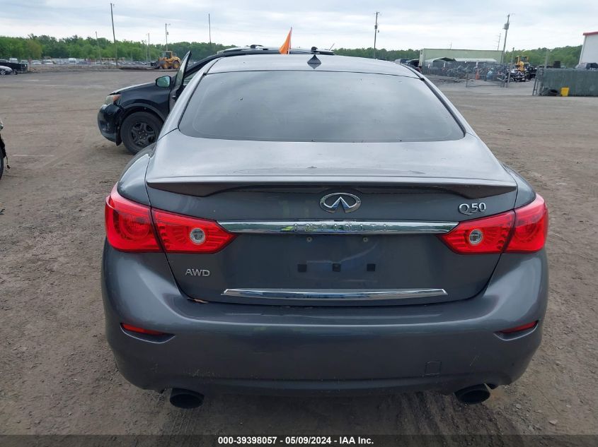 2016 Infiniti Q50 3.0T Premium VIN: JN1EV7AR0GM346357 Lot: 39398057