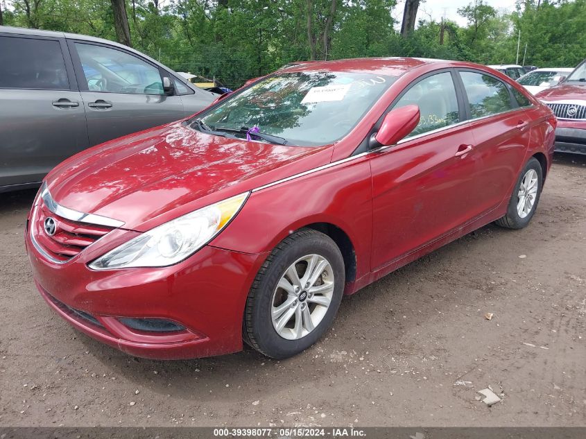 2013 Hyundai Sonata Gls VIN: 5NPEB4AC7DH762802 Lot: 39398077