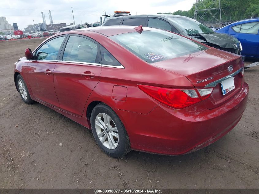 2013 Hyundai Sonata Gls VIN: 5NPEB4AC7DH762802 Lot: 39398077