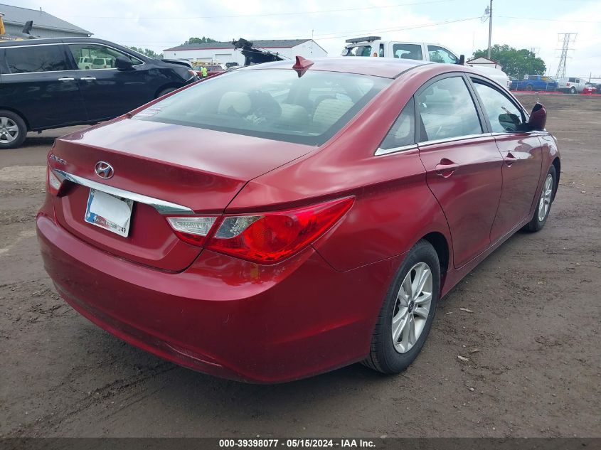 2013 Hyundai Sonata Gls VIN: 5NPEB4AC7DH762802 Lot: 39398077