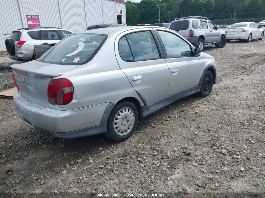 2002 Toyota Echo VIN: JTDBT123220212298 Lot: 39398081