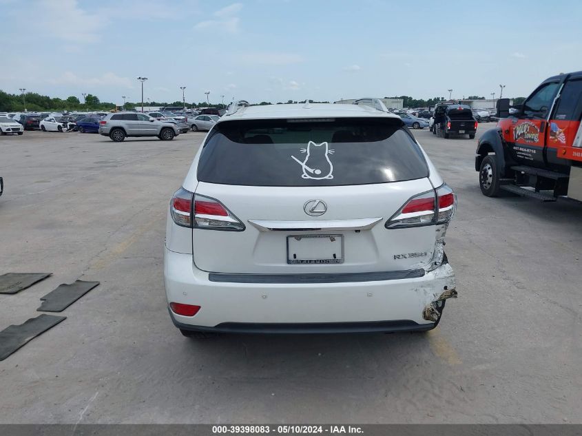 2015 Lexus Rx 350 VIN: 2T2ZK1BA8FC189262 Lot: 39398083